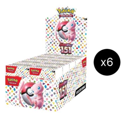 151 Booster Bundle Display Case - SV: Scarlet & Violet 151 (MEW)