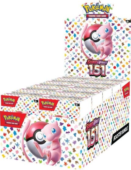 151 Booster Bundle Display - SV: Scarlet & Violet 151 (MEW)
