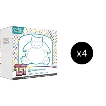 151 Pokemon Center Elite Trainer Box (Exclusive) Case - SV: Scarlet & Violet 151 (MEW)