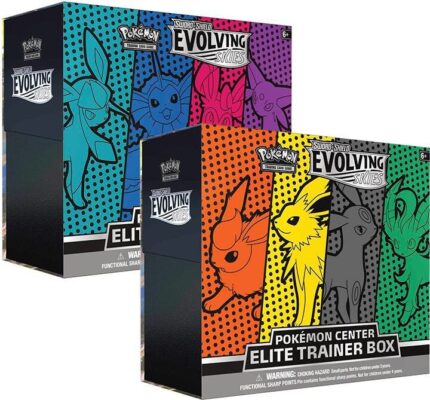 Evolving Skies Pokemon Center Elite Trainer Box [Set of 2] (Exclusive) - SWSH07: Evolving Skies (SWSH07)