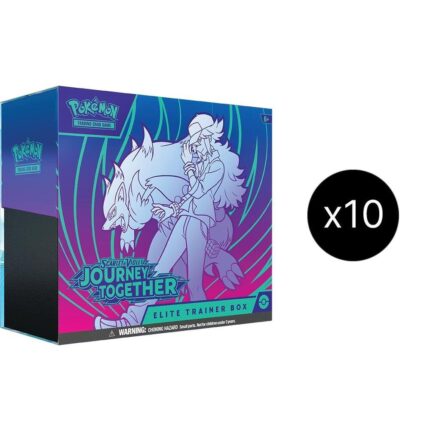 Journey Together Elite Trainer Box Case - SV09: Journey Together (JTG)