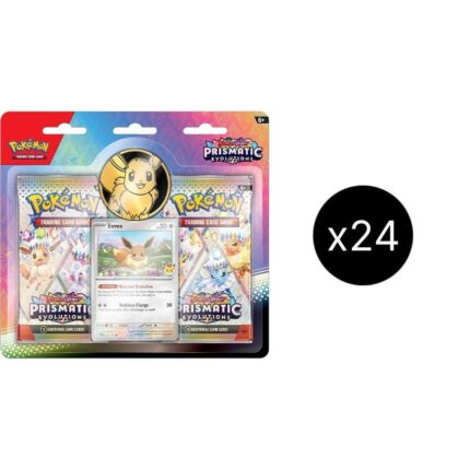 Prismatic Evolutions 2-Pack Blister Case - SV: Prismatic Evolutions (PRE)