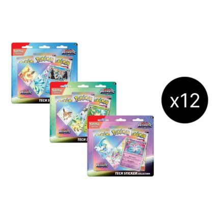 Prismatic Evolutions Tech Sticker Collection Case - SV: Prismatic Evolutions (PRE)
