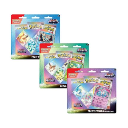 Prismatic Evolutions Tech Sticker Collection [Set of 3] - SV: Prismatic Evolutions (PRE)