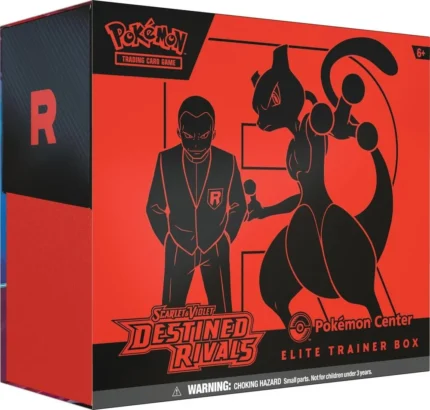 Destined Rivals Pokemon Center Elite Trainer Box (Exclusive) – SV10: Destined Rivals (DRI)