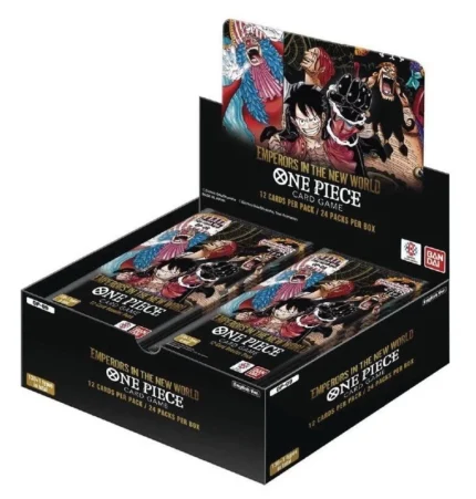 One Piece Card Game OP-09 - Emperors in the New World Booster Box English SEALED