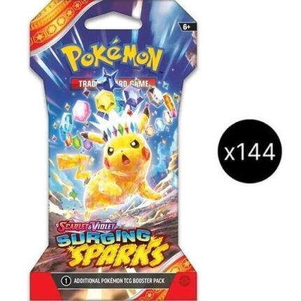 Surging Sparks Sleeved Booster Pack Case - SV08: Surging Sparks (SSP)
