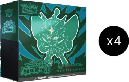 Twilight Masquerade Pokemon Center Elite Trainer Box (Exclusive) Case - SV06: Twilight Masquerade (TWM)